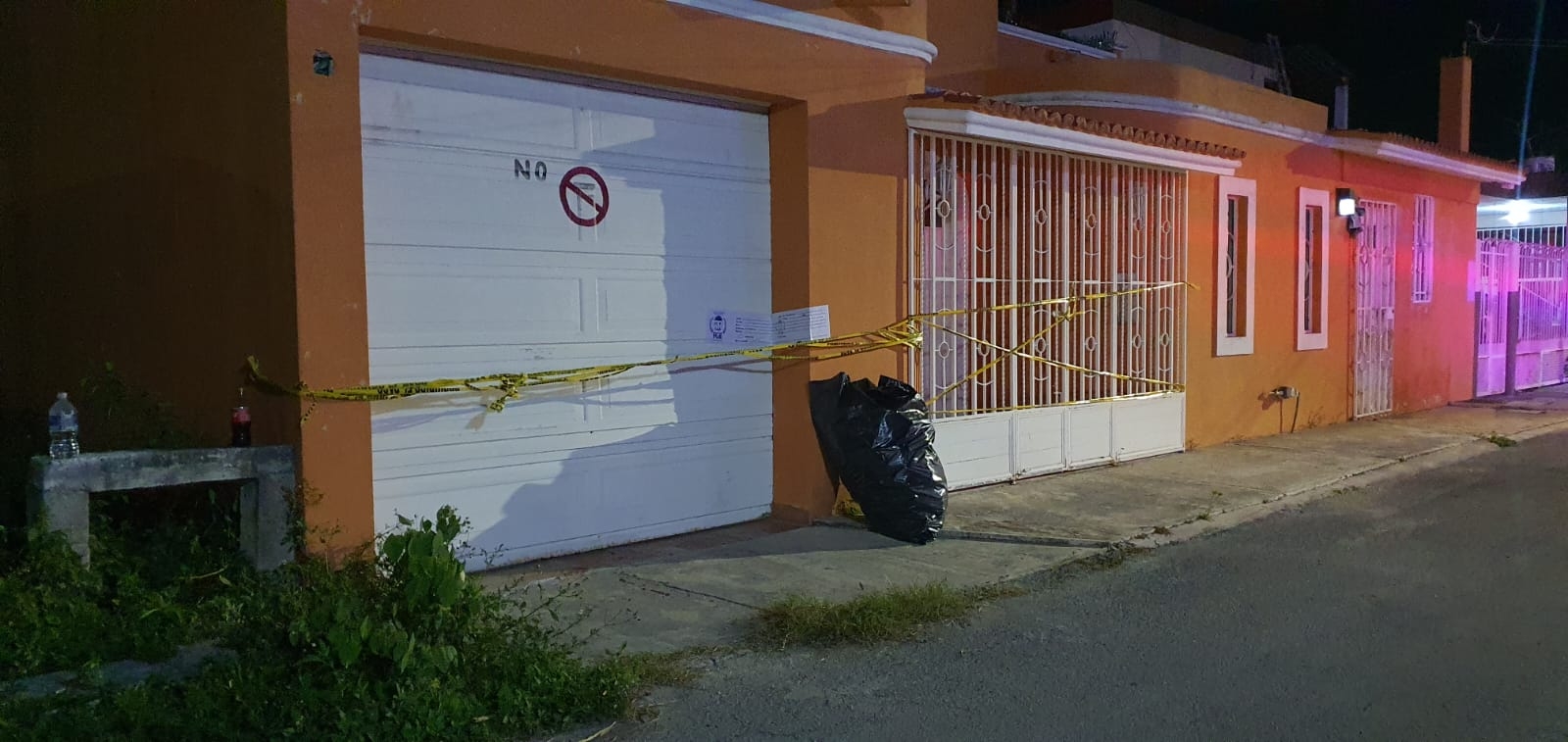 La vivienda de donde salió malherido fue asegurada por la Policía de Investigación La vivienda de donde salió malherido fue asegurada por la Policía de Investigación