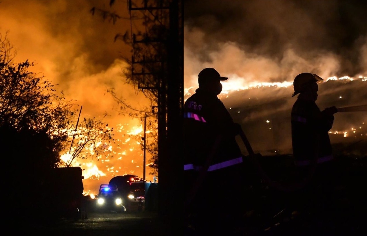 Bomberos de la SSP ya buscan controlar el fuego