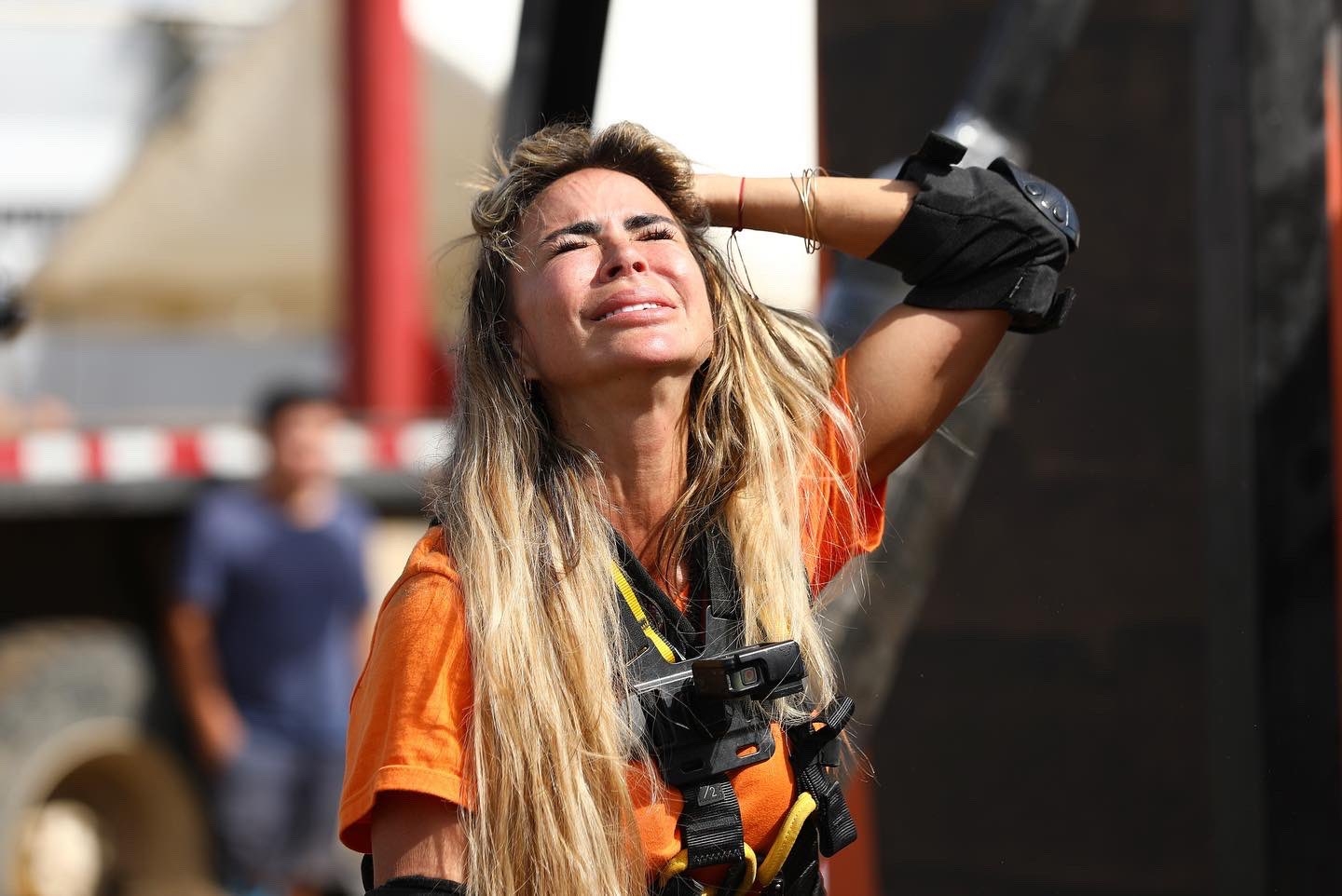 Aylín Mújica no logró vencer sus miedos y es la segunda eliminada. Foto: @SoyFamosoMx