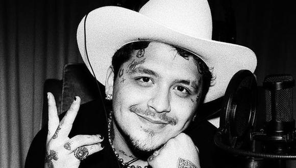 Christian Nodal dedicó cuatro tatuajes a Belinda, ahora todos están cubiertos. Foto: Especial