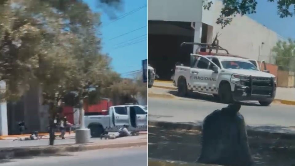 Los elementos de la Guardia Nacional realizaban recorridos de vigilancia en la ciudad sinaloense cuando fueron atacados Los elementos de la Guardia Nacional realizaban recorridos de vigilancia en la ciudad sinaloense cuando fueron atacados