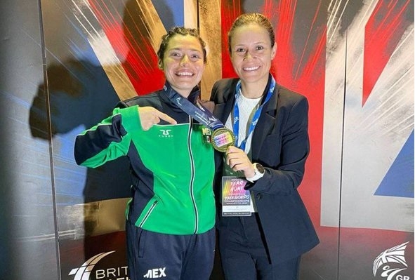 Yucateca gana medalla de oro en Campeonato Europeo de ParaTaekwondo
