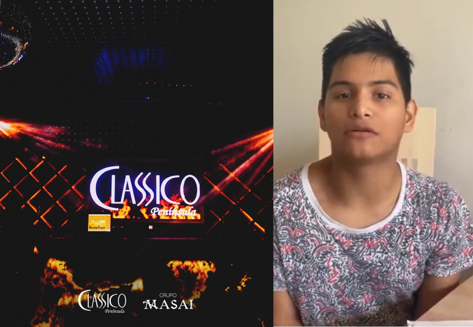 El joven comentó que su padecimiento no ha sido impedimento en su vida, compartió en un video