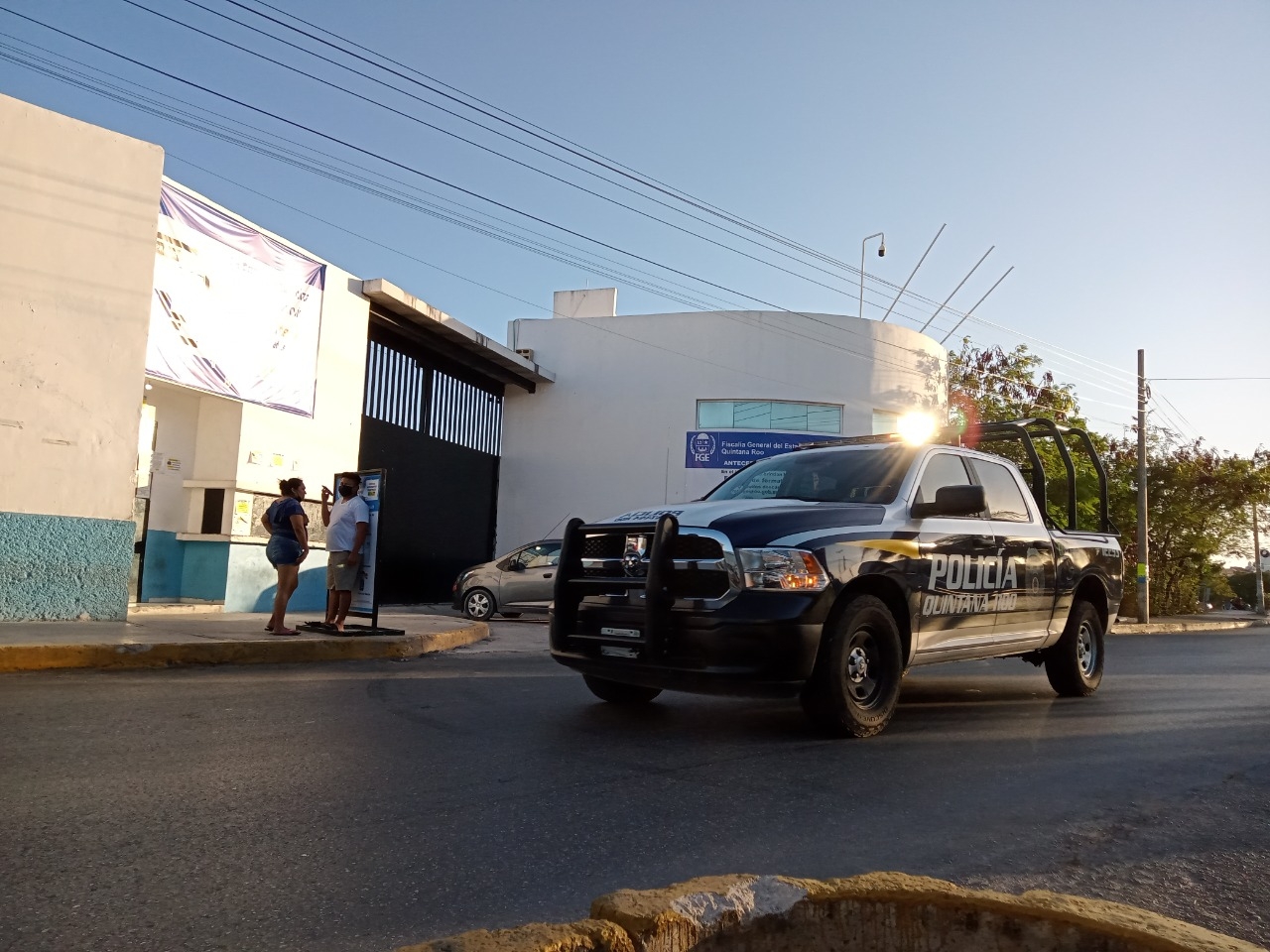 La policía llevó a la joven a declarar