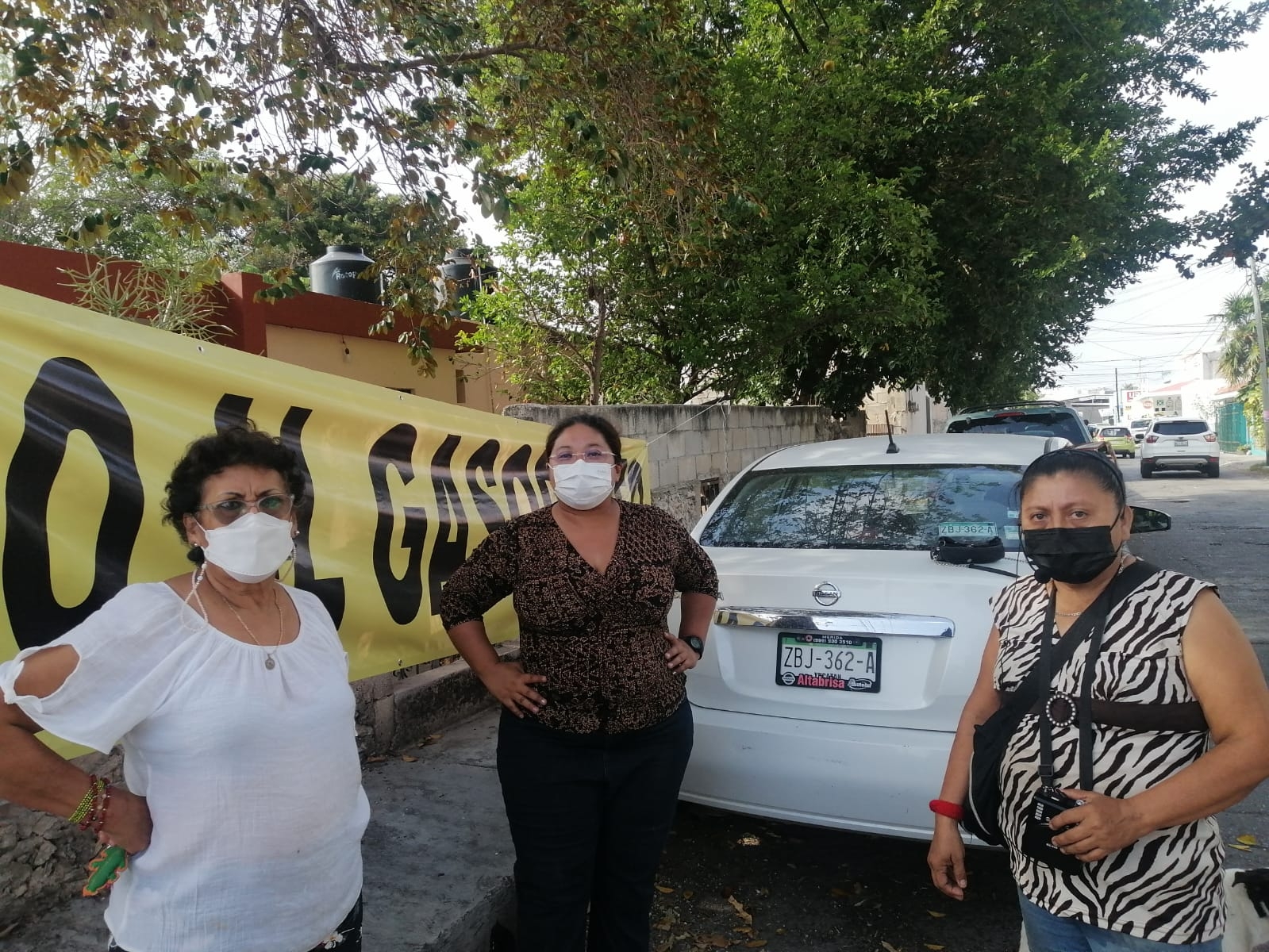 Vecinas aseguran que la única beneficiada con el gas natural es la empresa galletera y no las familias