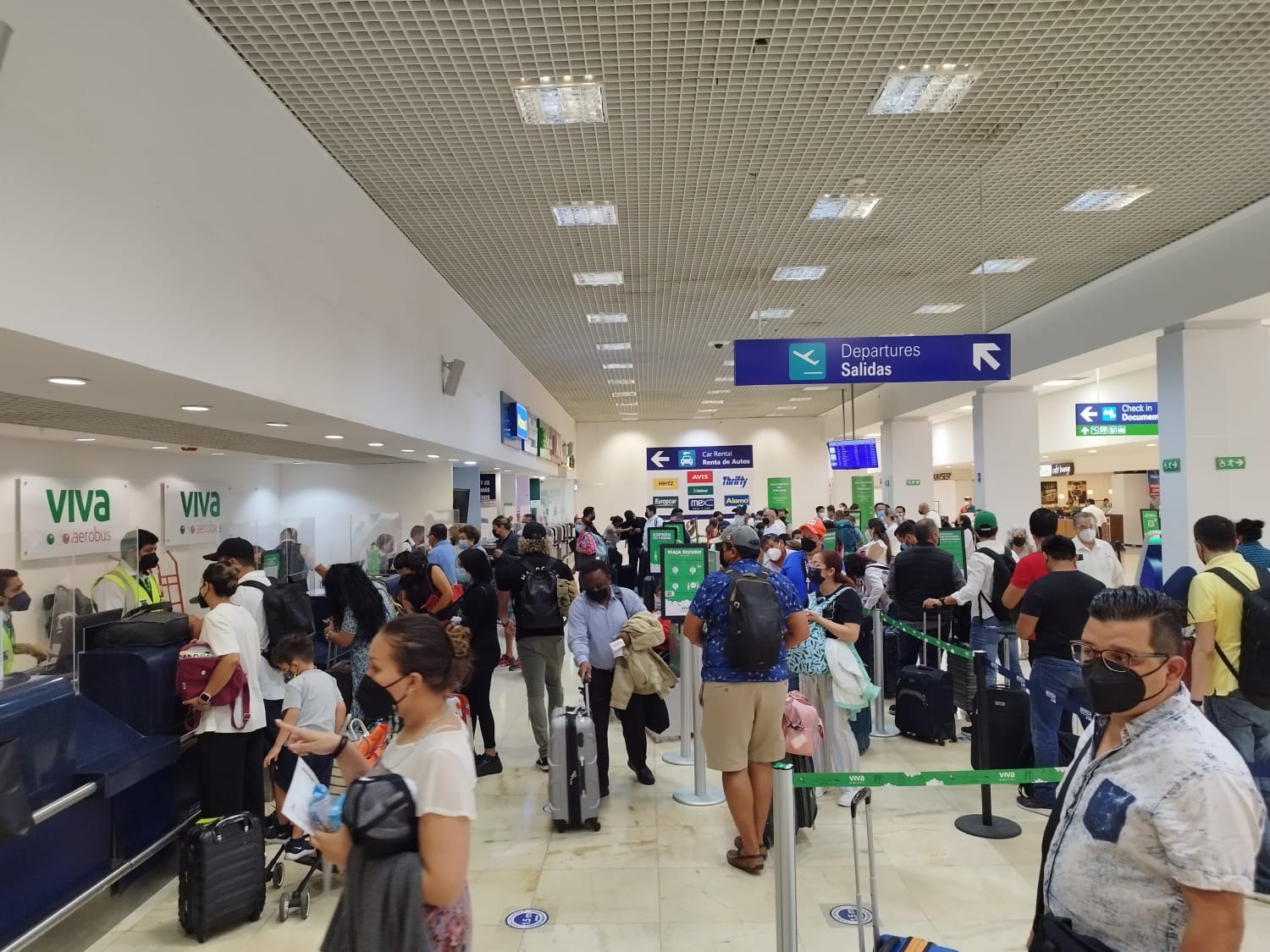 A las 6:59 tocó pista el vuelo 572 de Volaris de la ruta CDMX-Mérida A las 6:59 tocó pista el vuelo 572 de Volaris de la ruta CDMX-Mérida