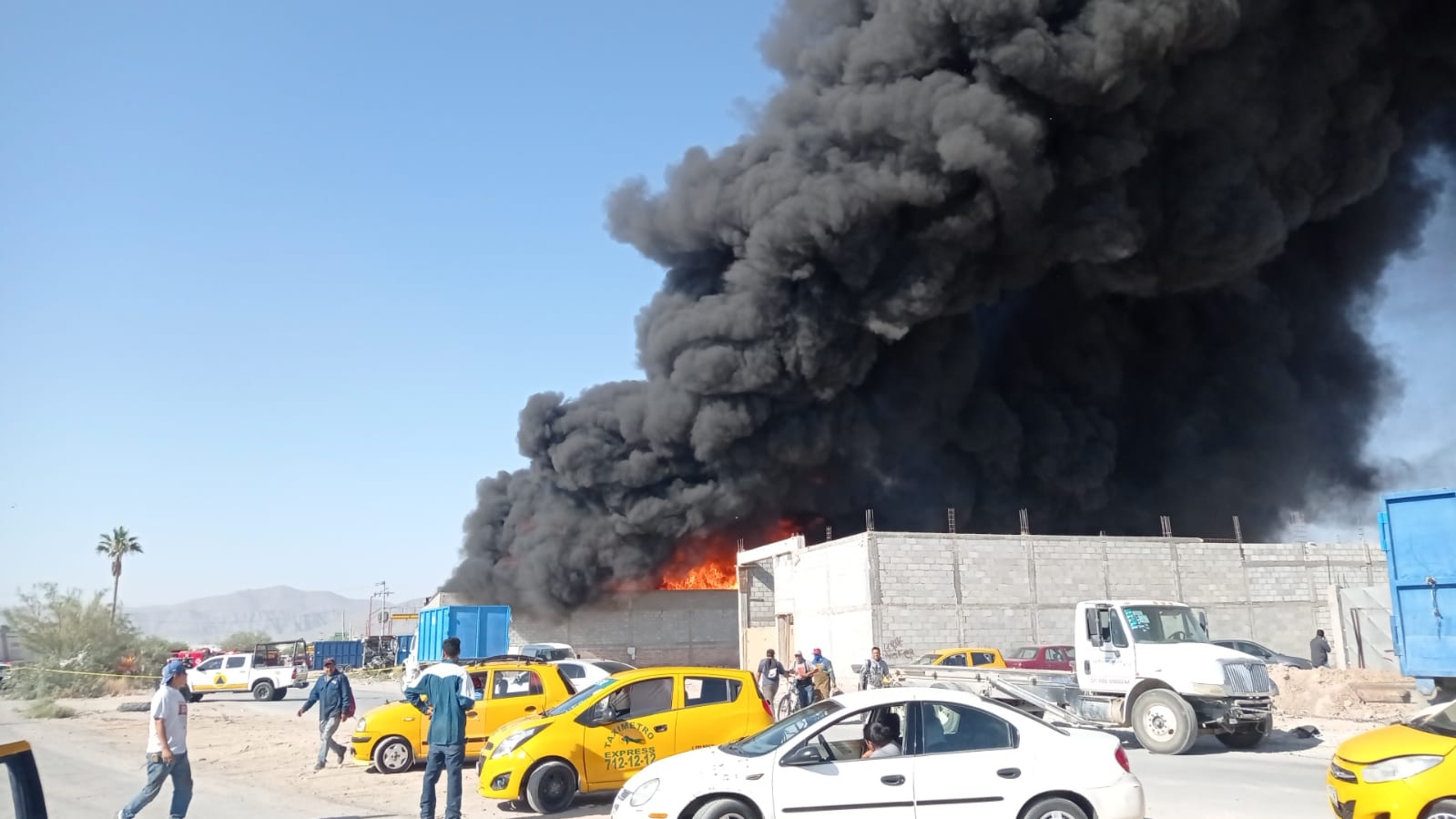 Hasta el momento se desconoce que originó el fuego
Hasta el momento se desconoce que originó el fuego