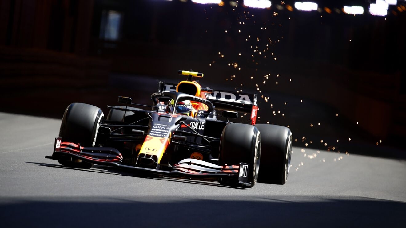 Checo Pérez es segundo en la primera práctica libre del GP de Mónaco
