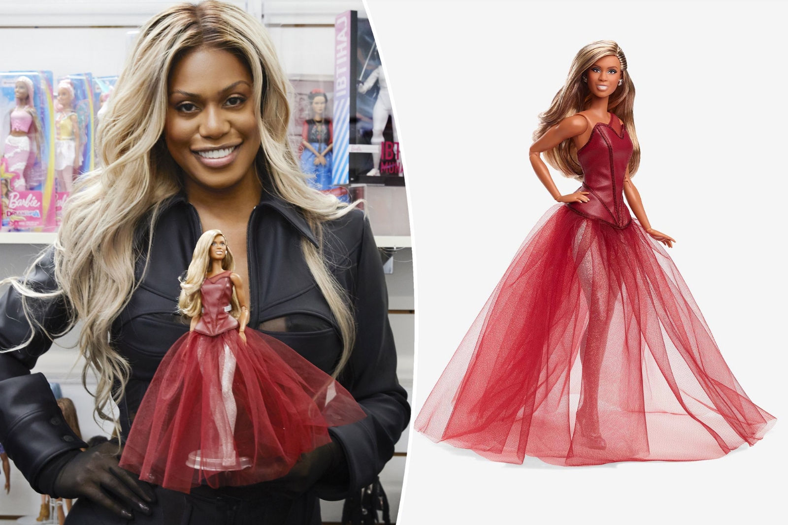 Barbie lanza su primer milenario trans en honor a la actriz Laverne Cox