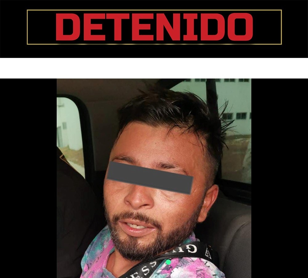 El suejto fue arrestado por el PEI y la SSP