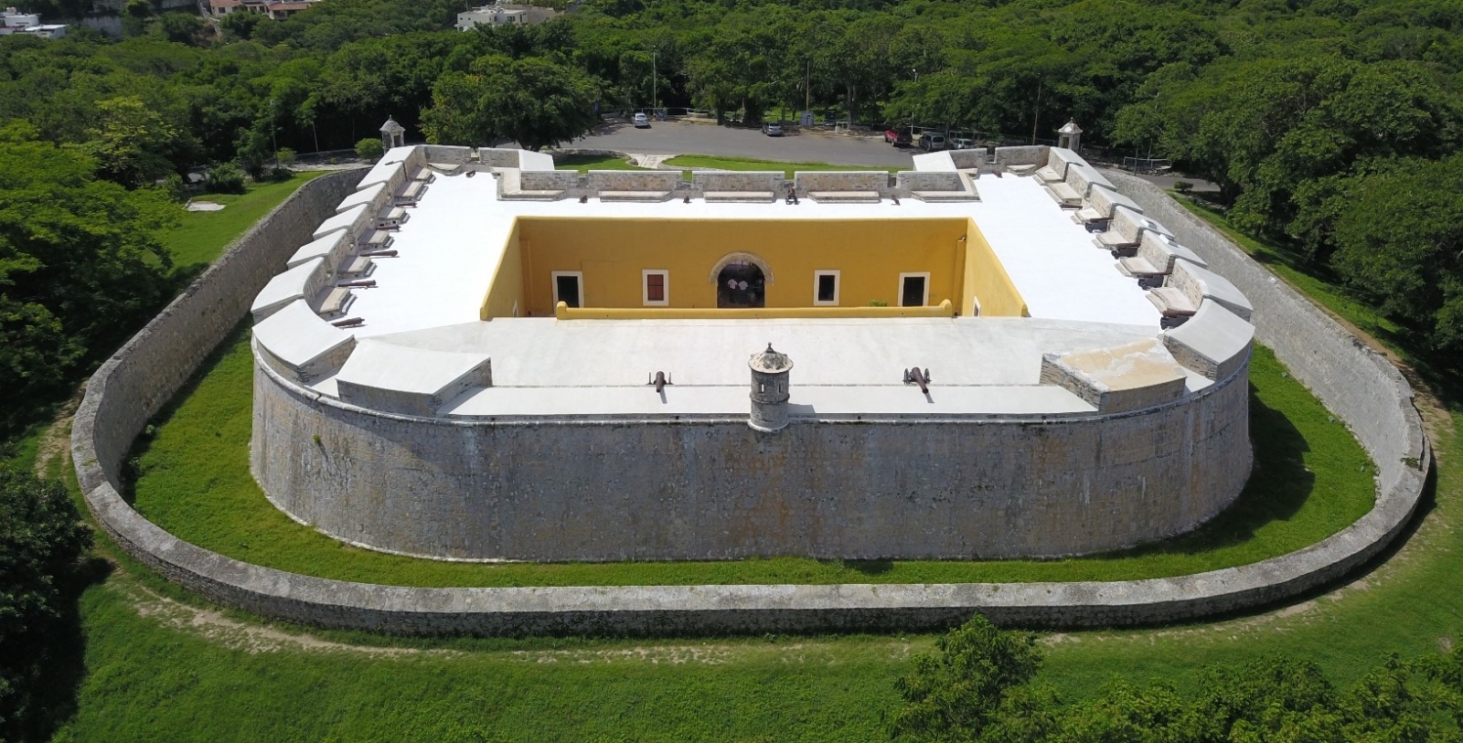 El Fuerte de San Miguel en Campeche es uno de los más visitados en el Estado,. según datos del Sistema de Información Turística