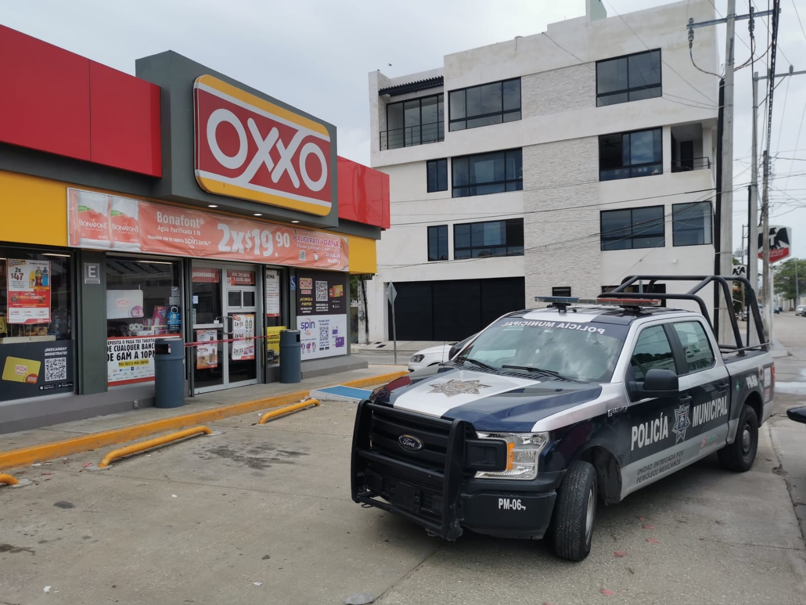 Policías de Ciudad del Carmen no logaron detener a los hombres