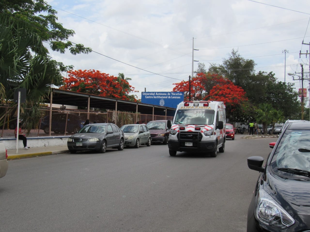 La mujer fue atendida por paramédicos de la SSP