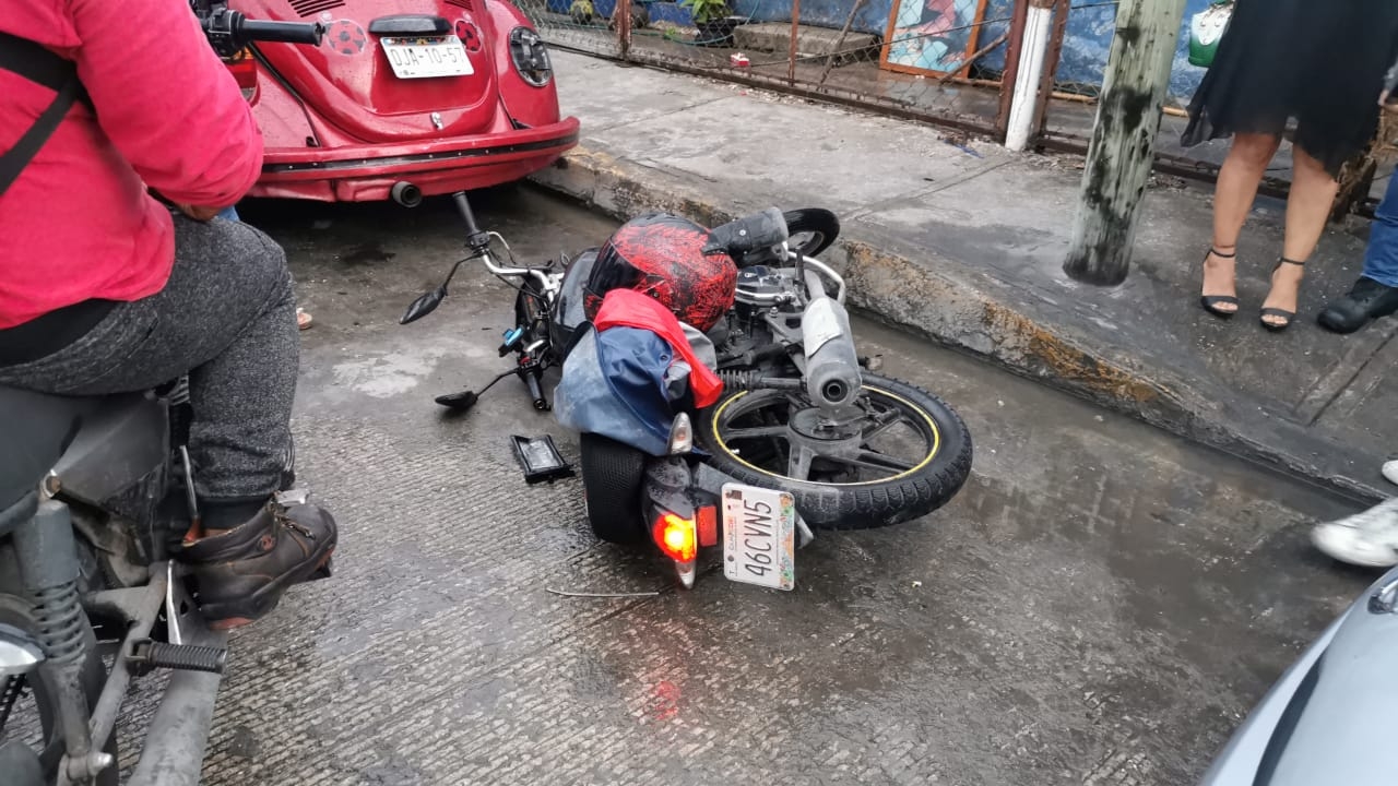 Los accidentes se suscitaron por conducir a exceso de velocidad
