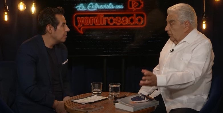 Don Francisco se presentó en la entrevista con Yordi. Foto: Captura de pantalla Don Francisco se presentó en la entrevista con Yordi. Foto: Captura de pantalla