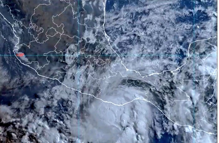 El Huracán Agatha ha perdido fuerza