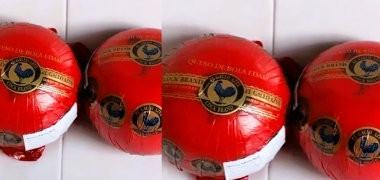 Revelan cómo identificar queso de bola pirata. Foto: Capturas de pantalla Revelan cómo identificar queso de bola pirata. Foto: Capturas de pantalla