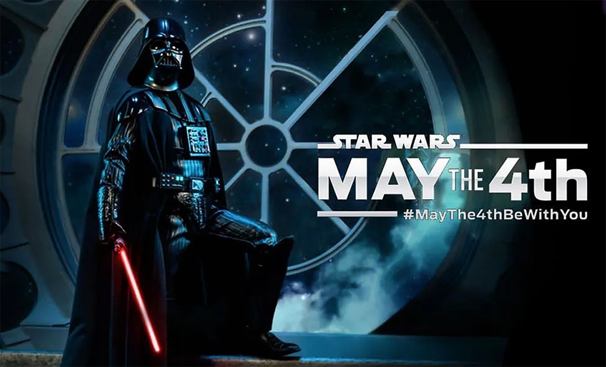 El 4 de mayo de 1979, un diario británico publicó una nota en la que miembros del Partido Conservador el Reino Unido felicitaban a Margaret Thatcher por ser la primera ministra del país, incluyendo la frase “May the Force be
with you”