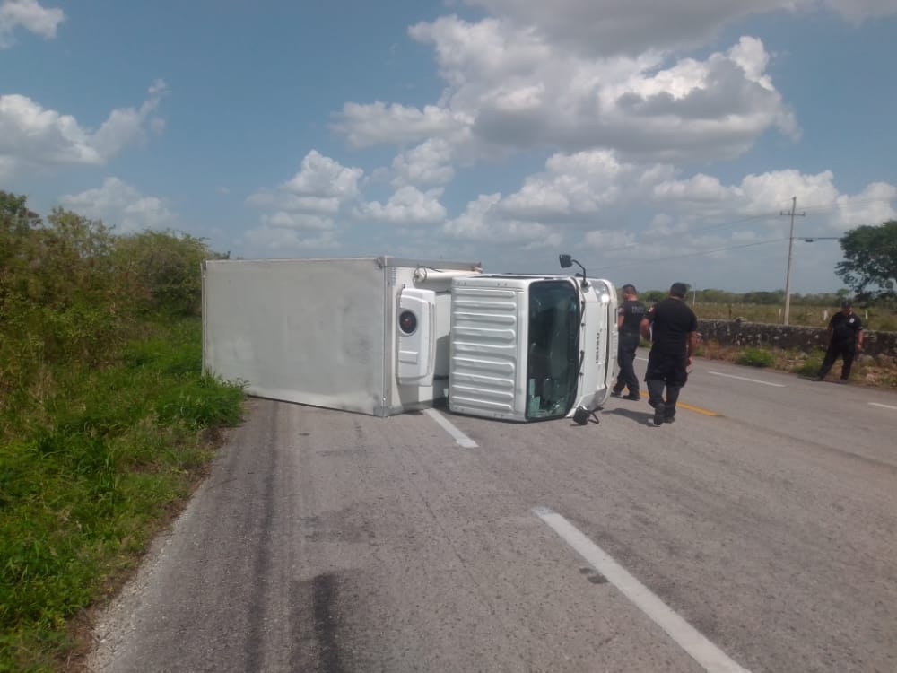 La Guardia Nacional División de Caminos se hizo cargo del accidente por ser de jurisdicción federal