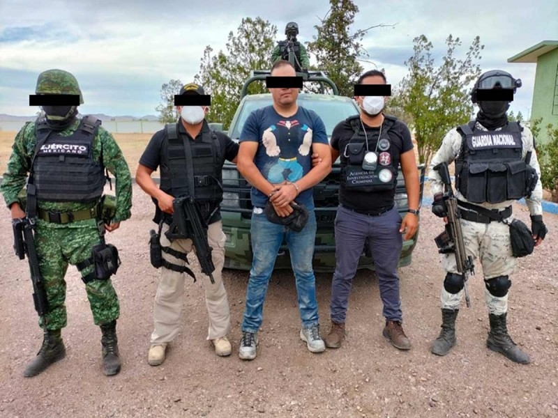 El líder de sicarios fue detenido en un operativo dirigido por la Sedena. Foto: Especial El líder de sicarios fue detenido en un operativo dirigido por la Sedena. Foto: Especial