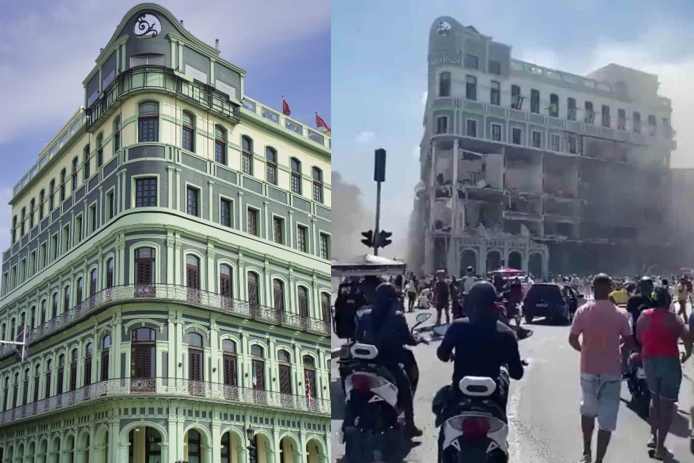 El Gobierno de Cuba indicó que ya hay rescatistas en la zona de la explosión del Hotel Saratoga para buscar si hay más personas atrapadas en el sitio
