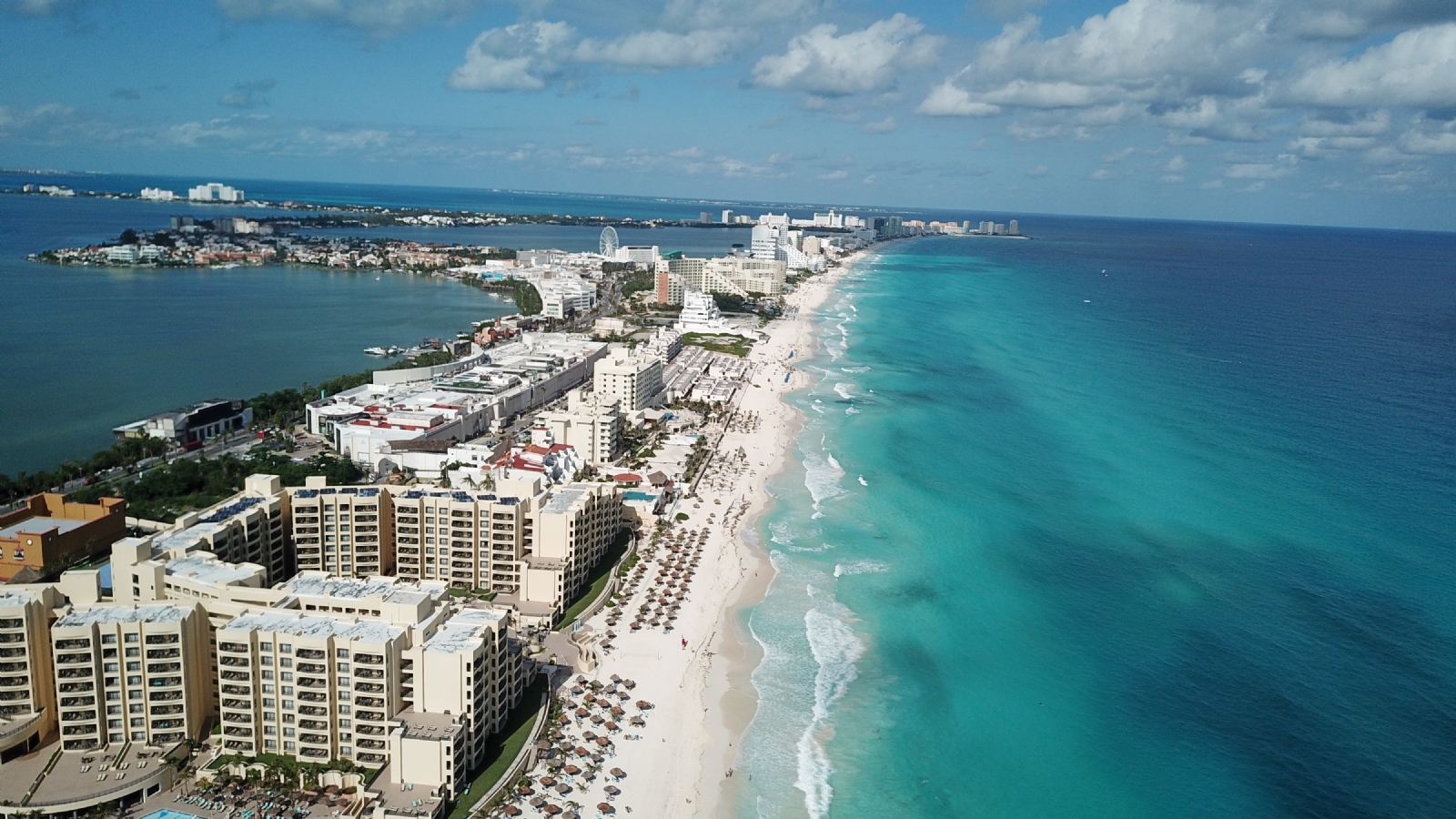 El cielo en la Zona Hotelera de Cancún podría nublarse, según el pronóstico del SMN