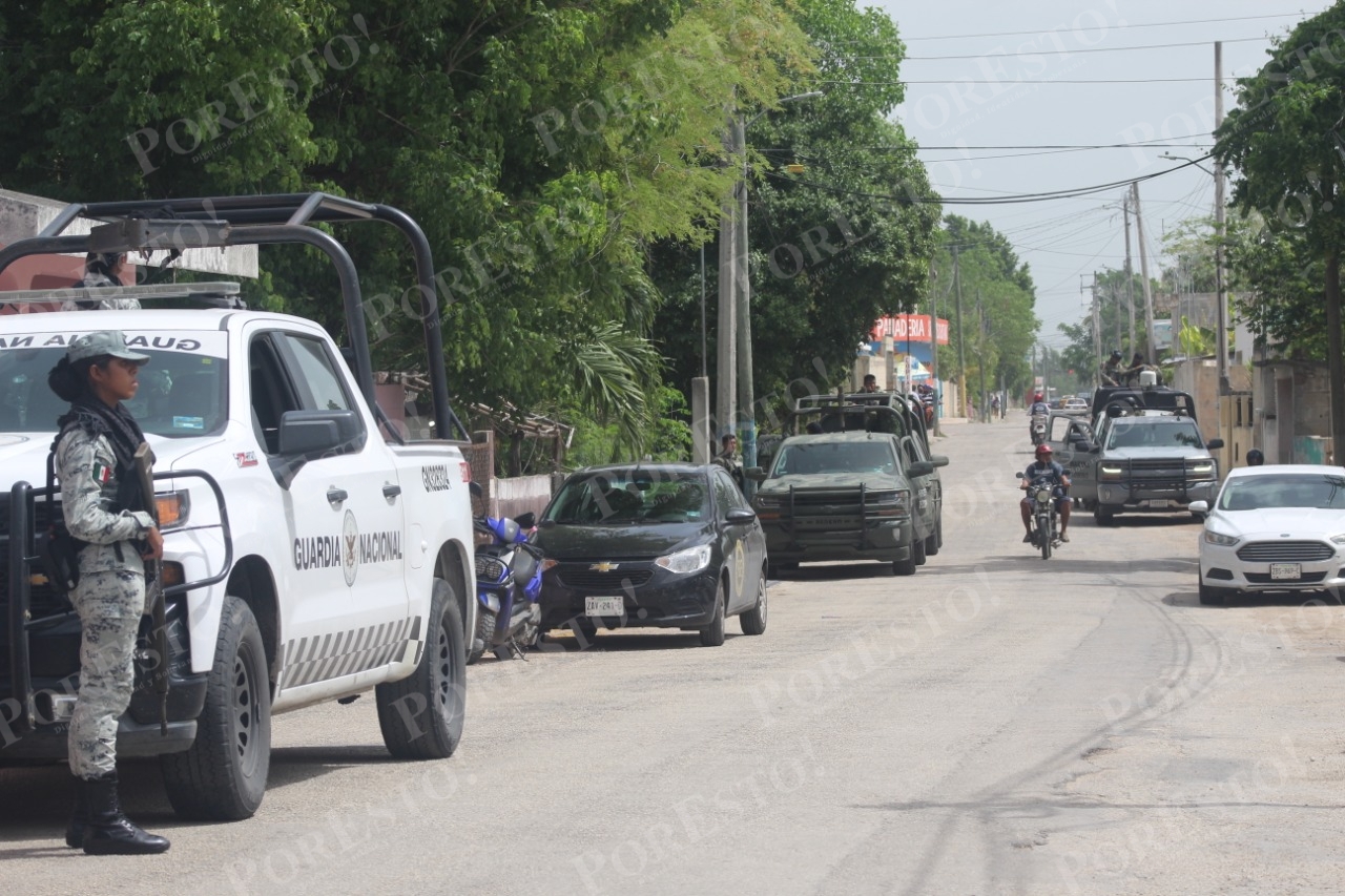 Cuatro personas fueron detenidas durante un cateo en El Cuyo, Tizimín Cuatro personas fueron detenidas durante un cateo en El Cuyo, Tizimín