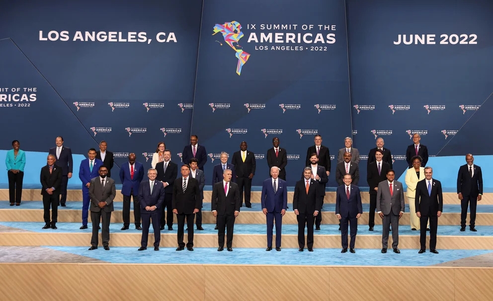 20 países firmaron la Declaración de Los Ángeles en el último día de la Cumbre de las Américas. Foto: Reuters 20 países firmaron la Declaración de Los Ángeles en el último día de la Cumbre de las Américas. Foto: Reuters