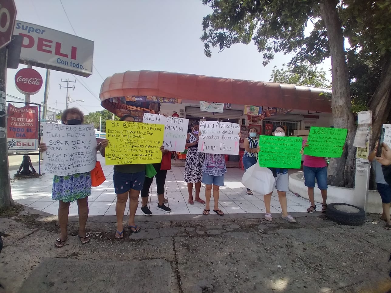 Vecinos de Cholul denunciaron despojo de terrenos Vecinos de Cholul denunciaron despojo de terrenos