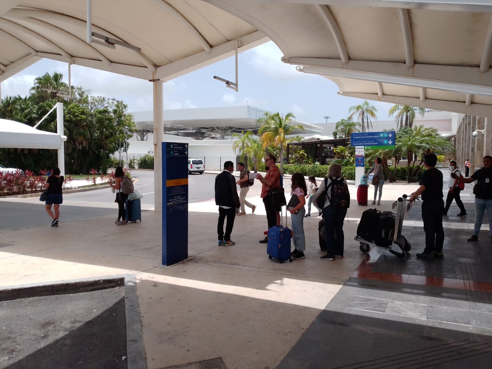 Denver fue uno de los destinos afectados por la cancelación de un vuelo en el Aeropuerto Internacional de Cancún este sábado