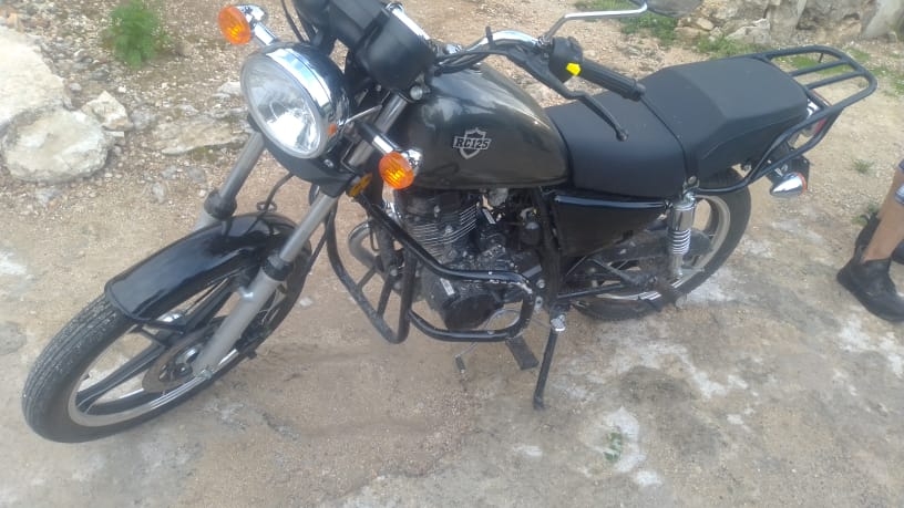 Las motocicletas resultaros con leves golpes Las motocicletas resultaros con leves golpes