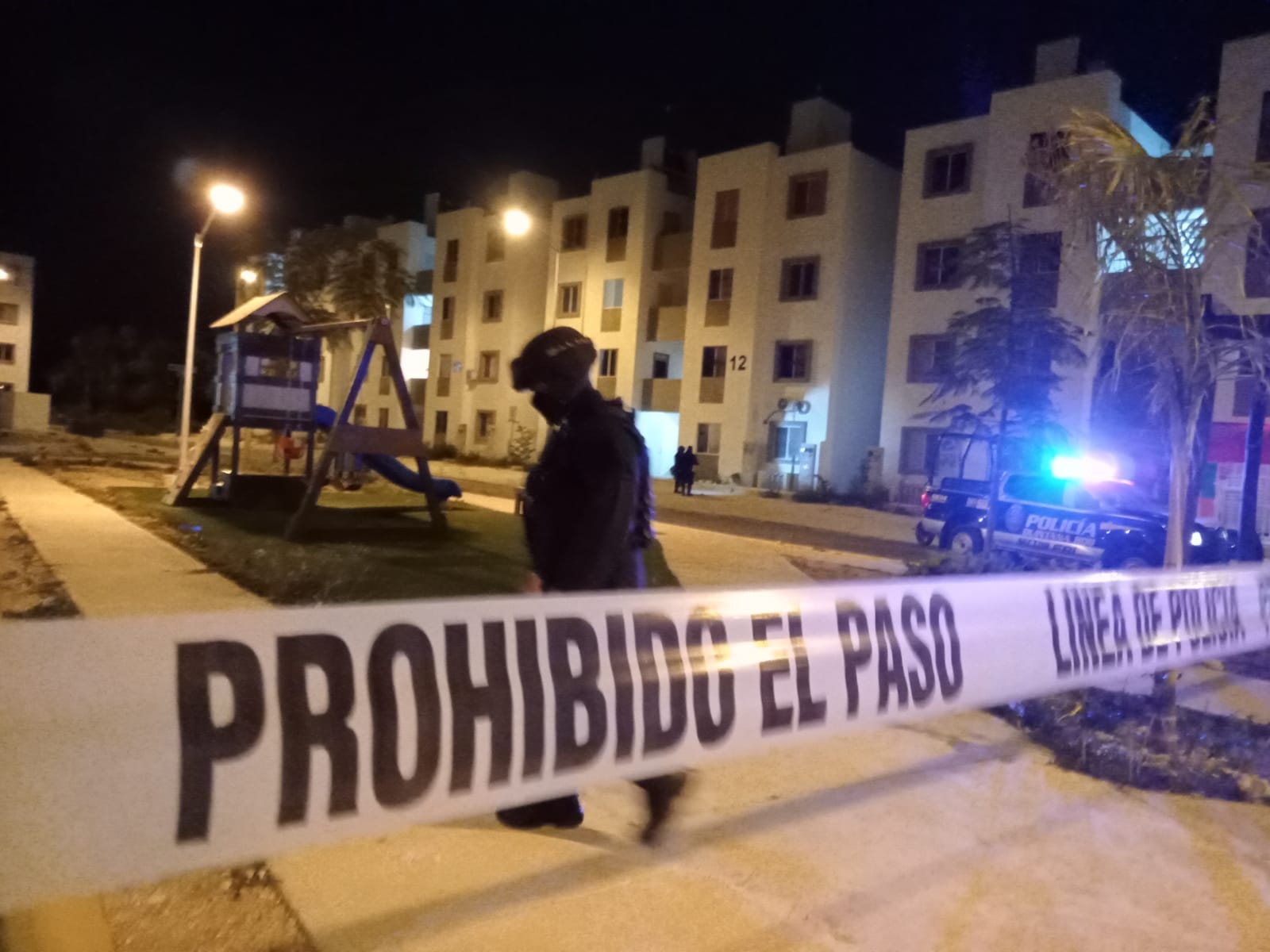 En el fraccionamiento Paseo Kuzamil de Cancún, policías hallaron casquillos percutidos en una zona pública
