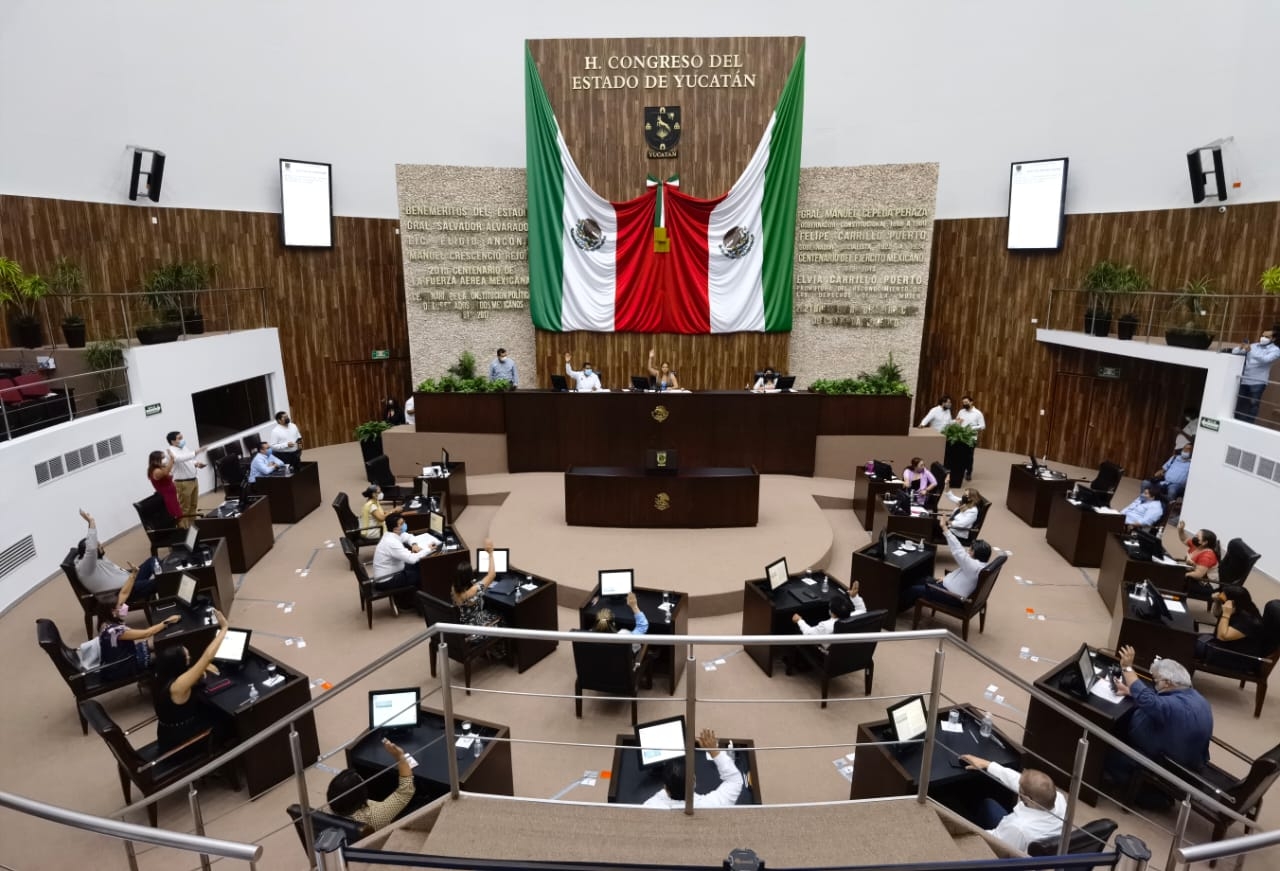 16 diputados participaron en la elección de nuevos magistrados al Poder Judicial de Yucatán
