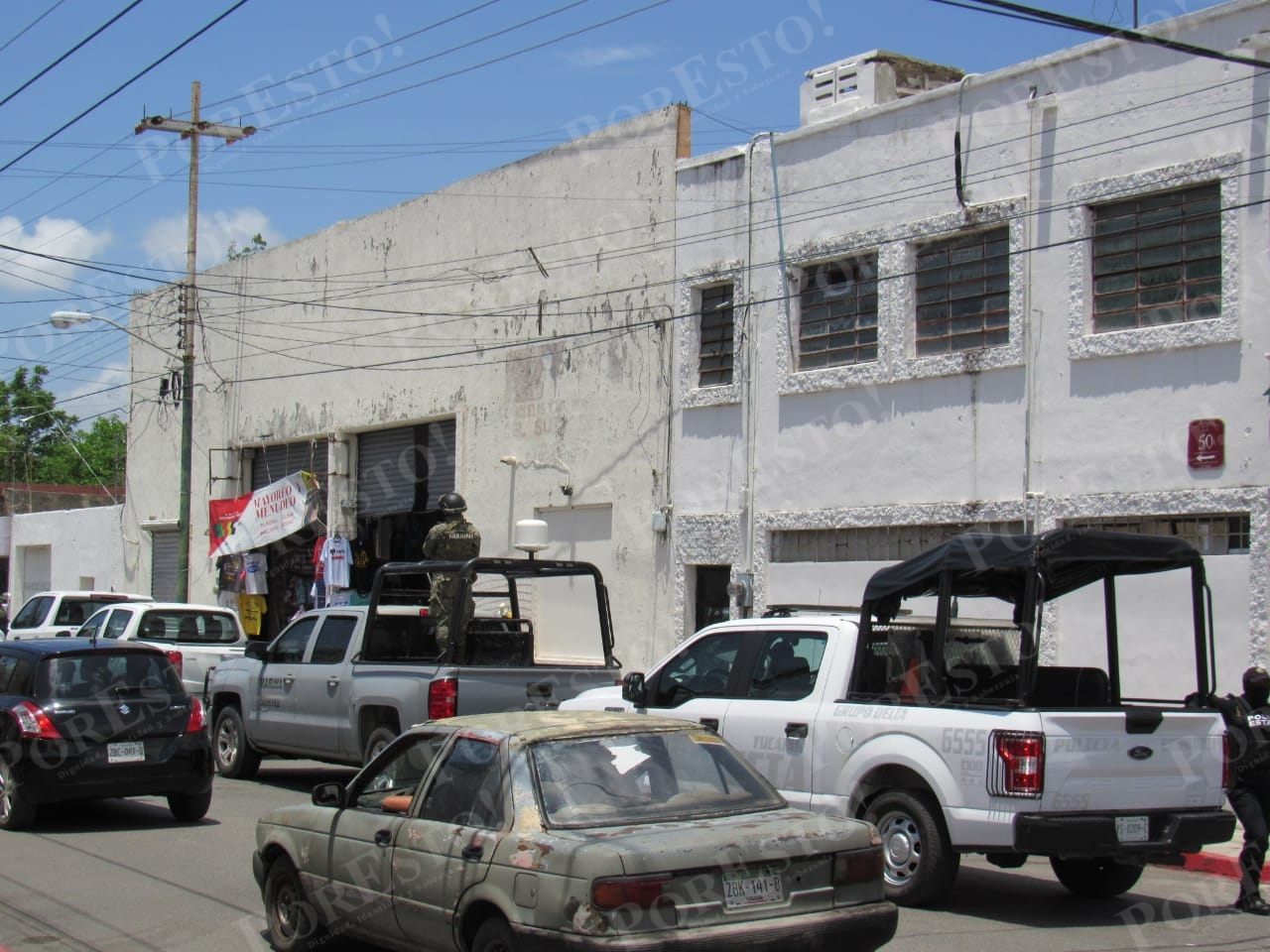 La FGR, SSP Yucatán, Ejército federal y Marina participan en el cateo