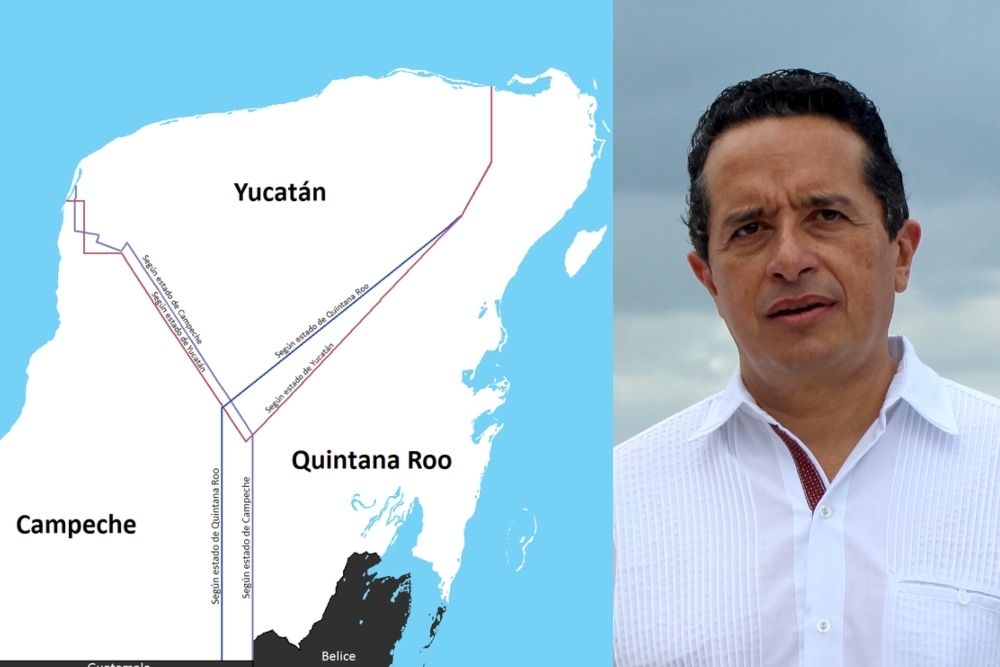 En 2019, el Congreso de Quintana Roo indicó los límites del Estado en el decreto 303, por lo que Yucatán y Campeche interpusieron una controversia constitucional