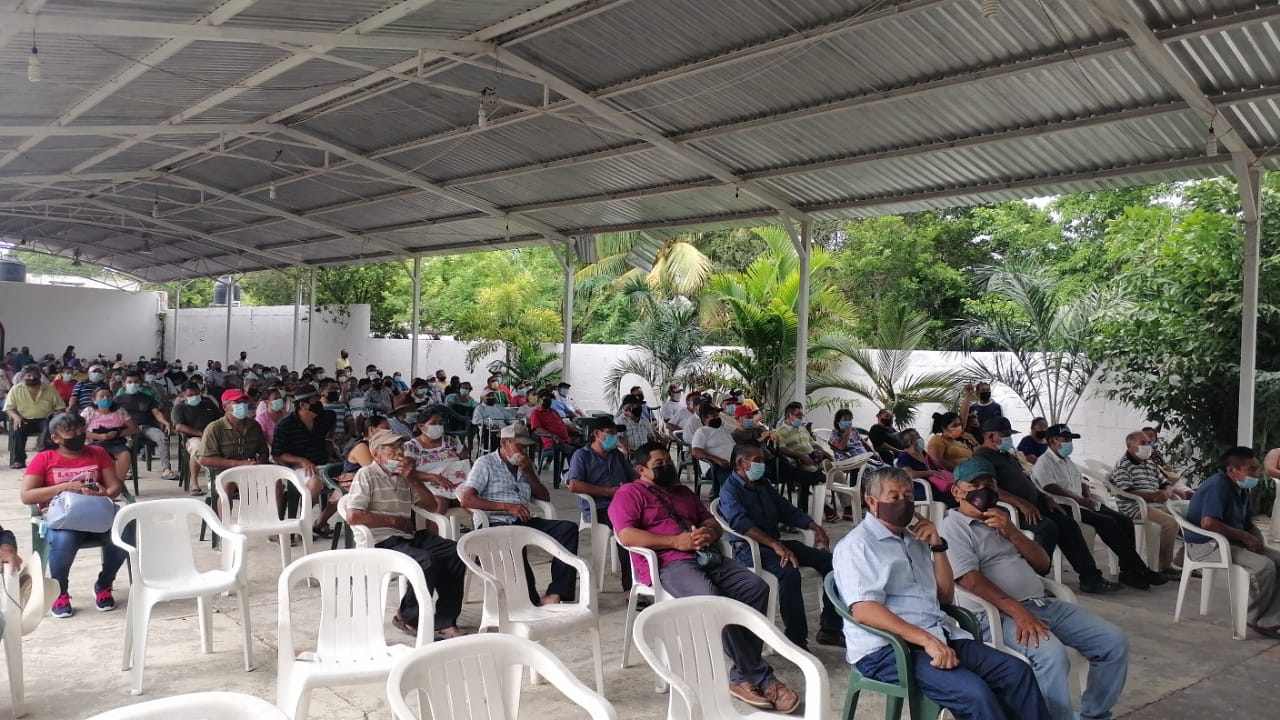 Ejidatarios de Chablekal están en espera de recibir el primer pago por parte del INAH