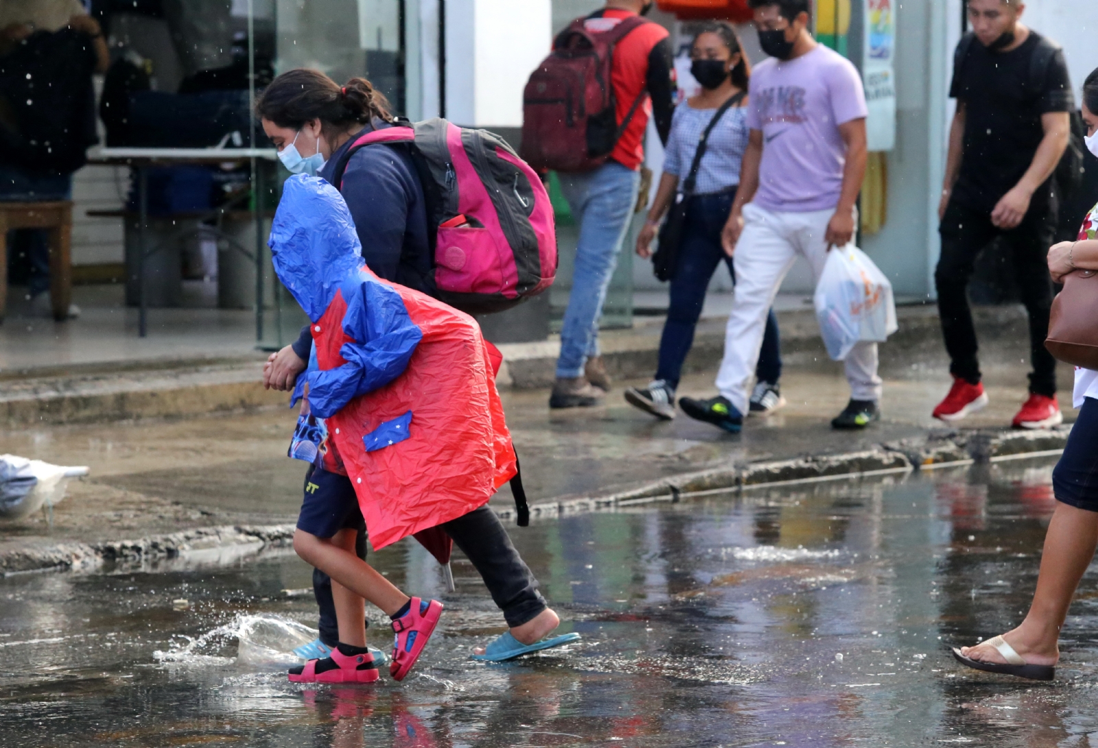 Se mantienen las lluvias en Yucatán