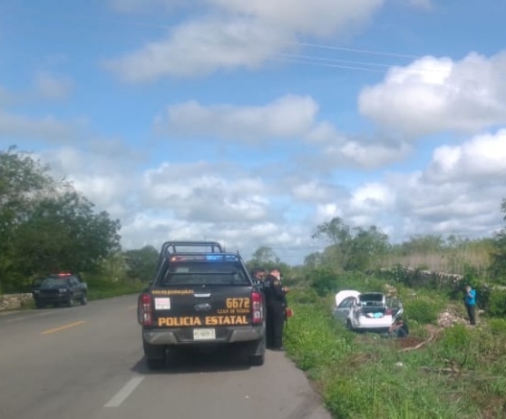 Al lugar llegaron elementos de la SSP y de la Guardia Nacional para auxiliar a los tripulantes