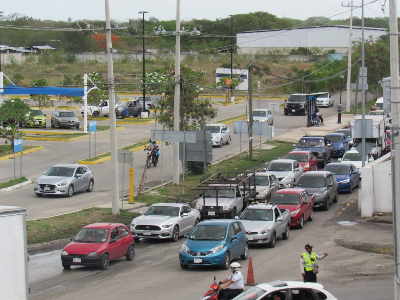 La yucateca cuestionó el tráfico que hay en Mérida La yucateca cuestionó el tráfico que hay en Mérida