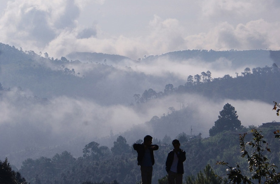 Las fuertes lluvias ocasionaron el derrumbe del cerro