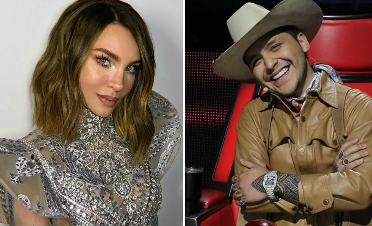 Filtran video de la reacción de Belinda a beso entre Nodal y  Cazzu