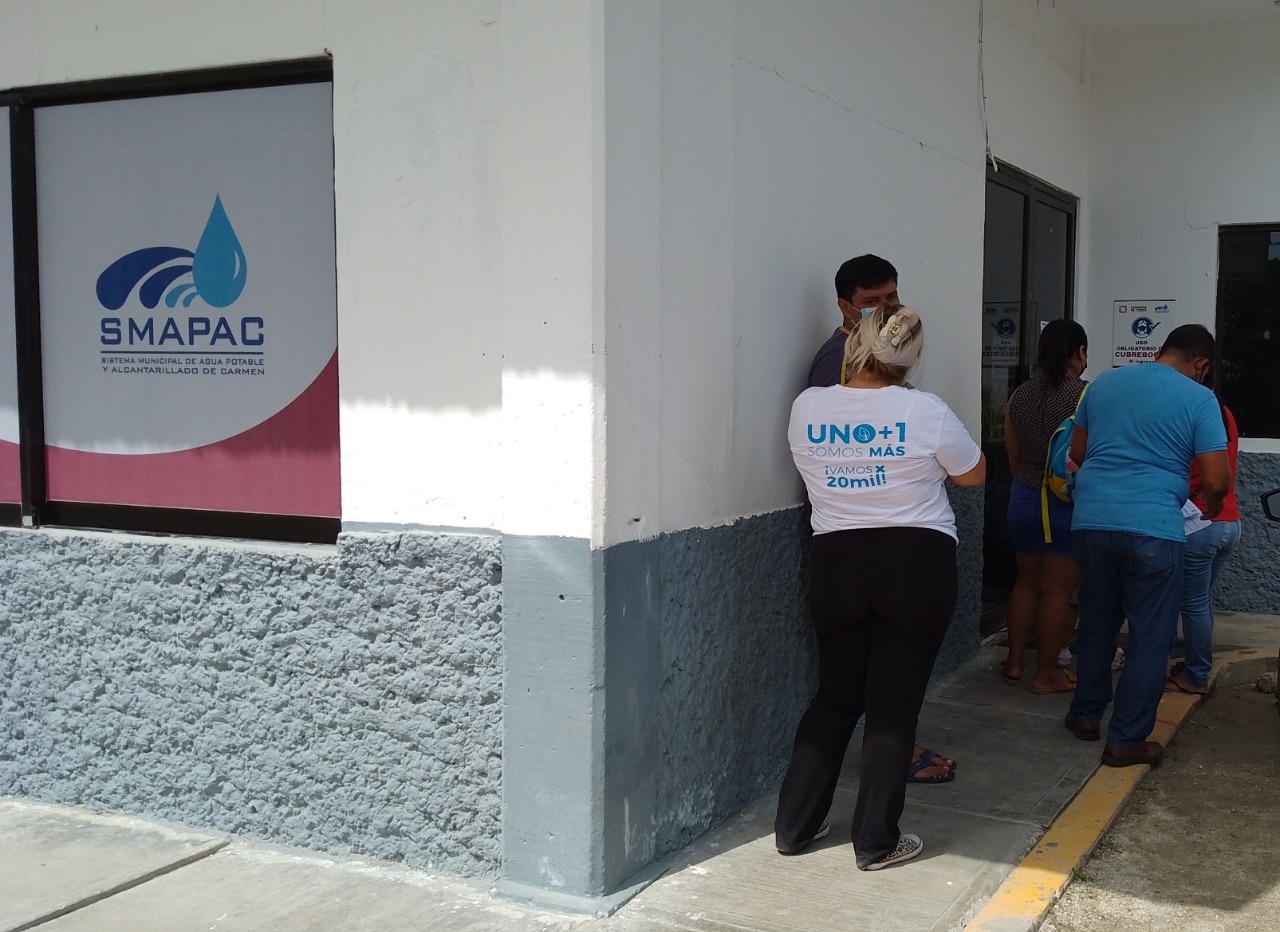 A pesar de la falta del agua, el Ayuntamiento de Ciudad del Carmen ha hecho el cobro los ciudadanos