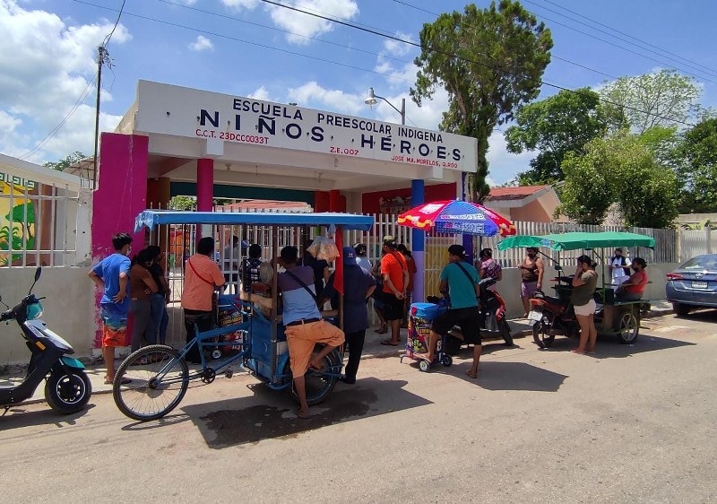 El ciclo escolar 2021-2022 está a un mes de terminar en Quintana Roo. Foto: Lusio Kauil