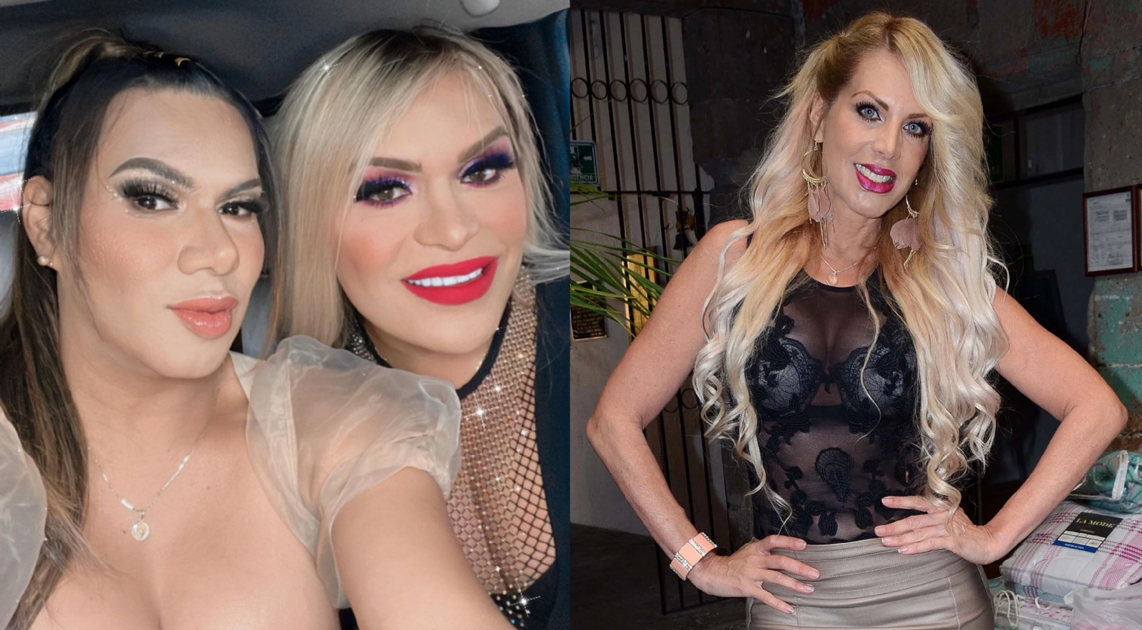 Wendy y Kimberly de Las Perdidas compartieron camerino con Lorena Herrera en la Marcha de la Diversidad en Mérida