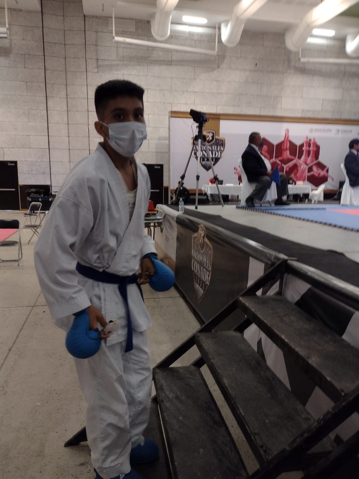 El yucateco va por su segunda medalla en karate