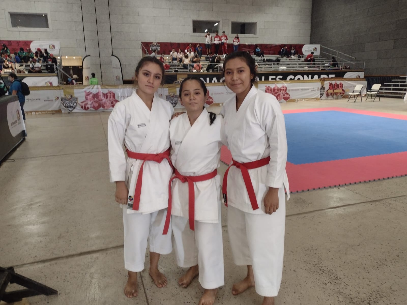 El equipo femenil de karate yucateco va en busca de la medalla de bronce