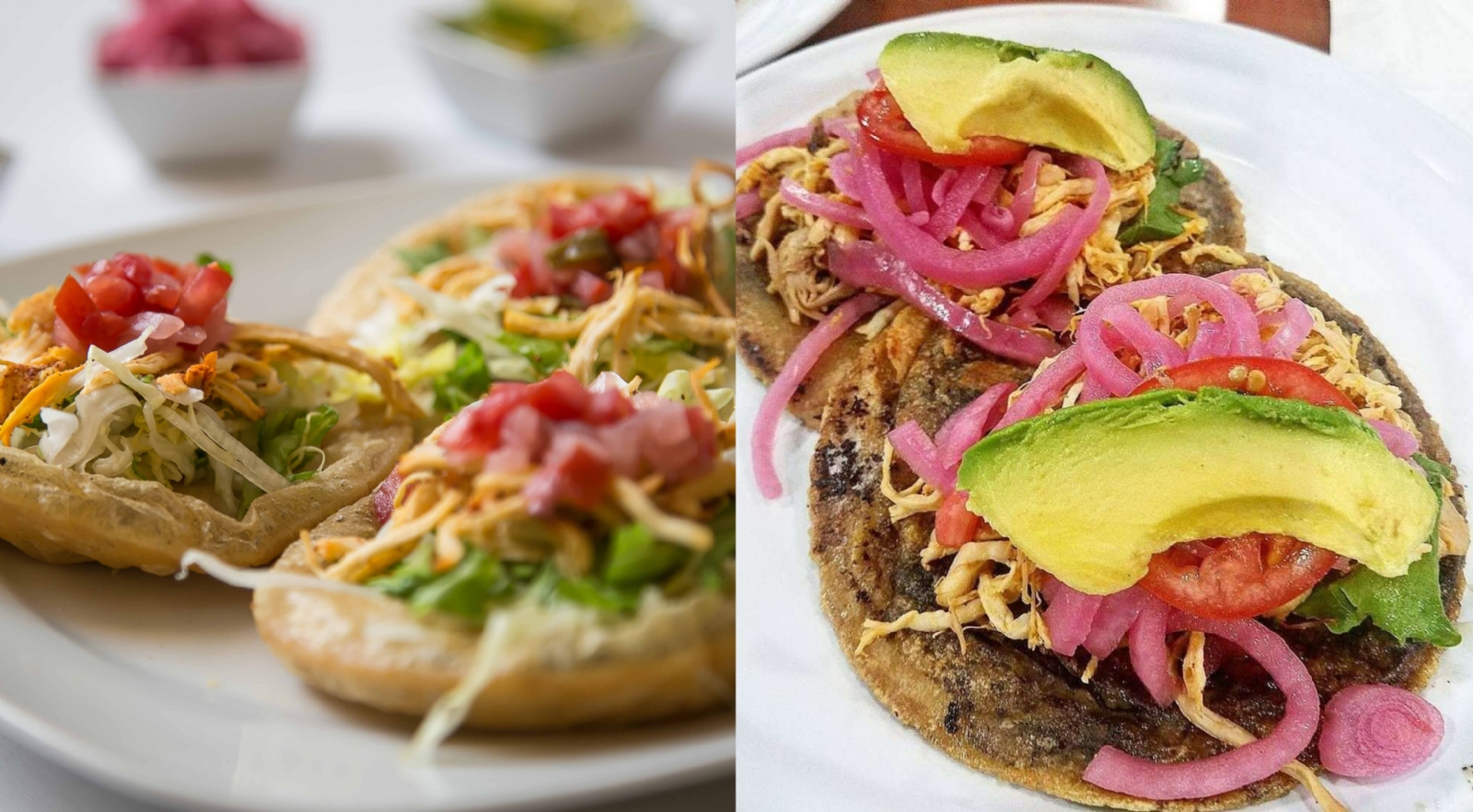 Los salbutes son más suaves a diferencia de los panuchos