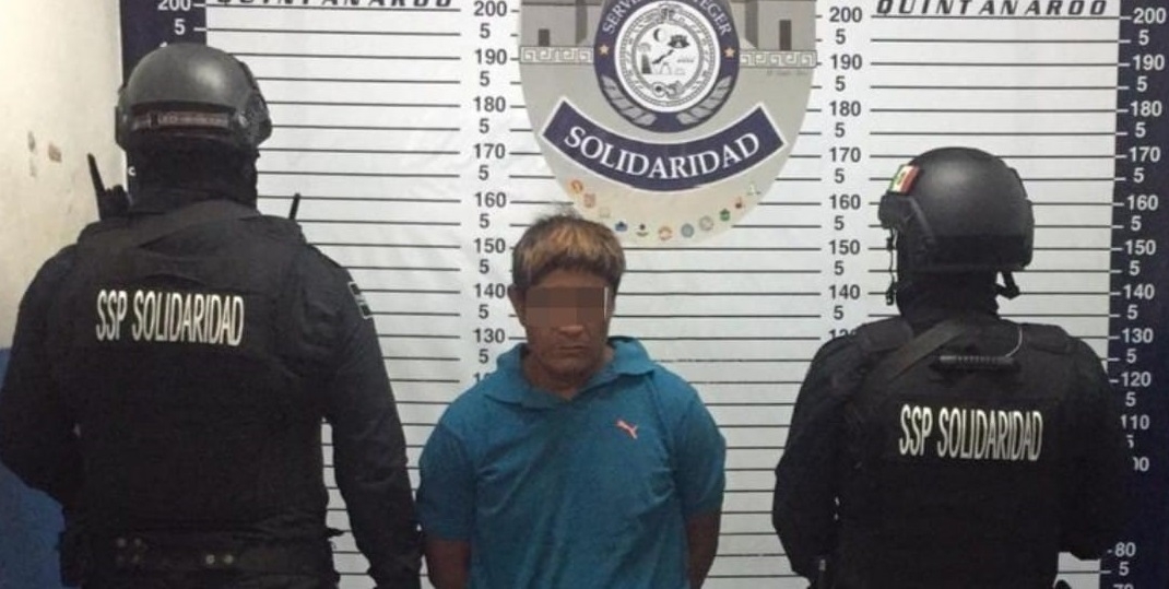 Cuando fue detenido, el sujeto mostró una actitud agresiva contra los policías Cuando fue detenido, el sujeto mostró una actitud agresiva contra los policías