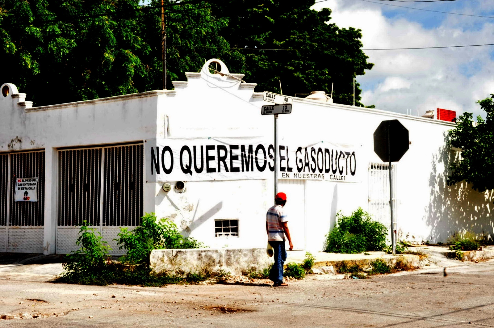 Vecinos de San Damián en Mérida obtienen nueva suspensión a la construcción del gasoducto