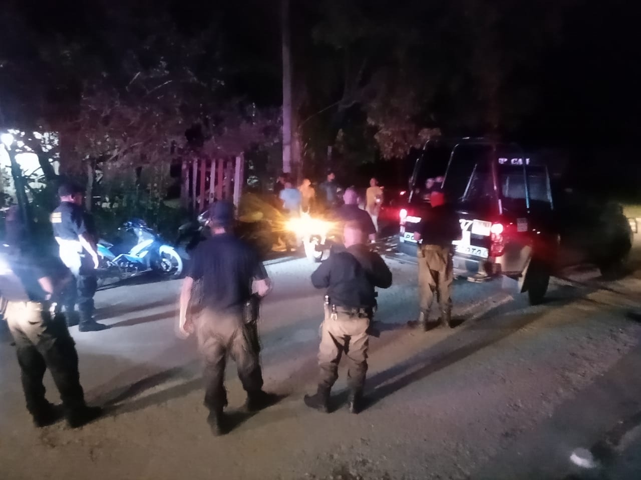 Al lugar llegaron elementos del Dirección de Seguridad Pública